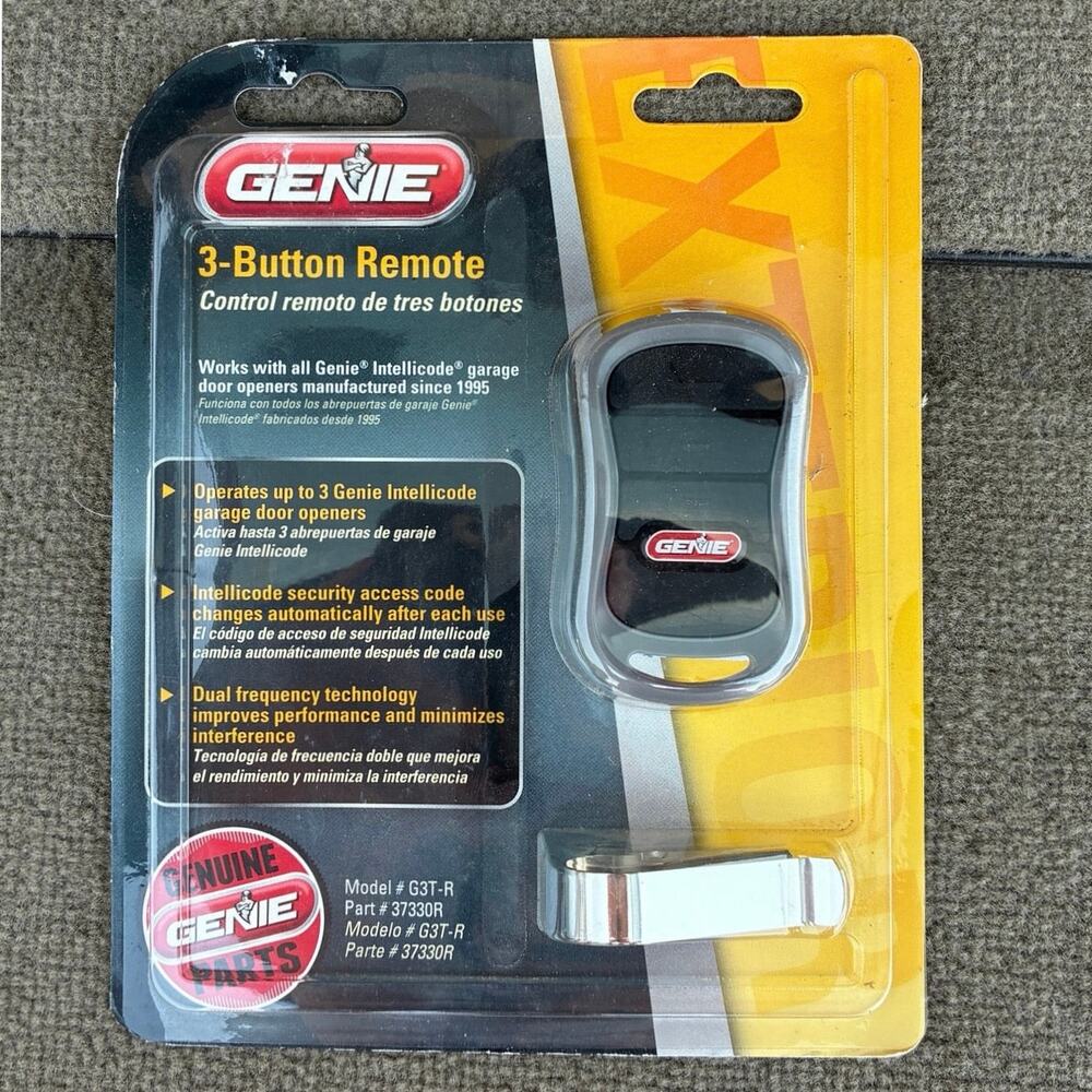 NEW Genie 3-Button Remote G3T-R 37330R Genuine